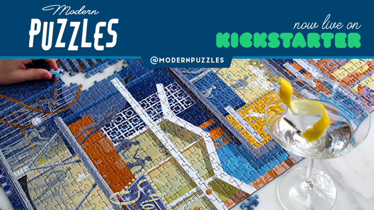ModernPuzzles's tweet photo. Modern Puzzles is now live on Kickstarter! https://t.co/4bQ01UJEDV #modernpuzzles #kickstarter https://t.co/K8w7DraYyF