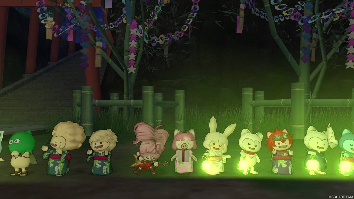 ミユリちゃん ミリユナ プクリポ音楽隊に参加したブヒ さーさーのーはーさーらさら プクリポ音楽隊 Dq10 Dqx ドラクエ10