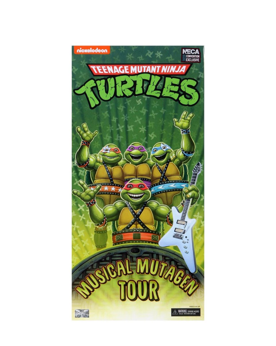 AddictedHe's tweet photo. Shell yeah!!!๐ค๐๐ค #NECA #TMNT #HerosInAHalfShell #TurtlePower #COWABUNGA #MusicalMutagenTour https://t.co/XaqR4m5OfY