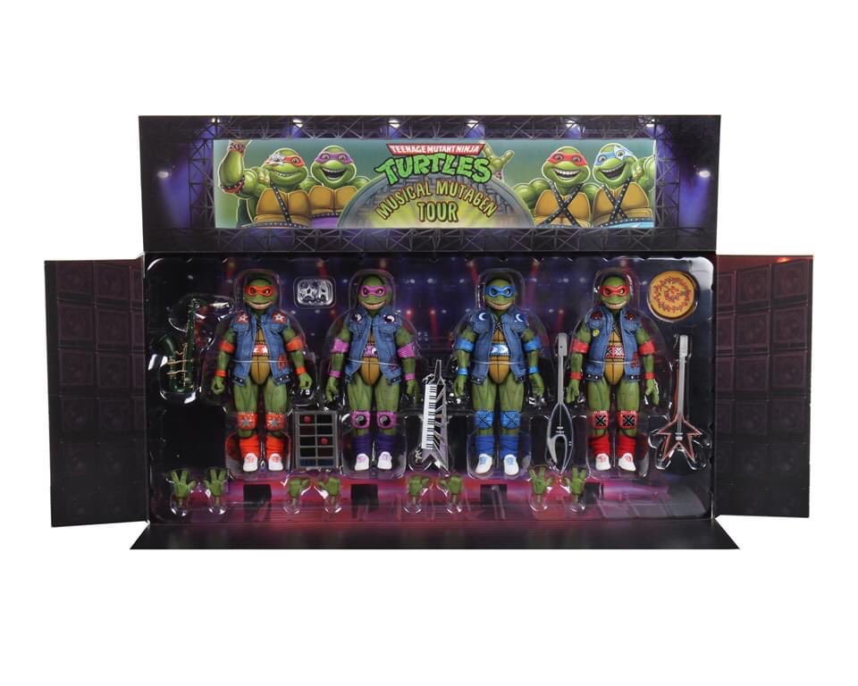 AddictedHe's tweet photo. Shell yeah!!!๐ค๐๐ค #NECA #TMNT #HerosInAHalfShell #TurtlePower #COWABUNGA #MusicalMutagenTour https://t.co/XaqR4m5OfY