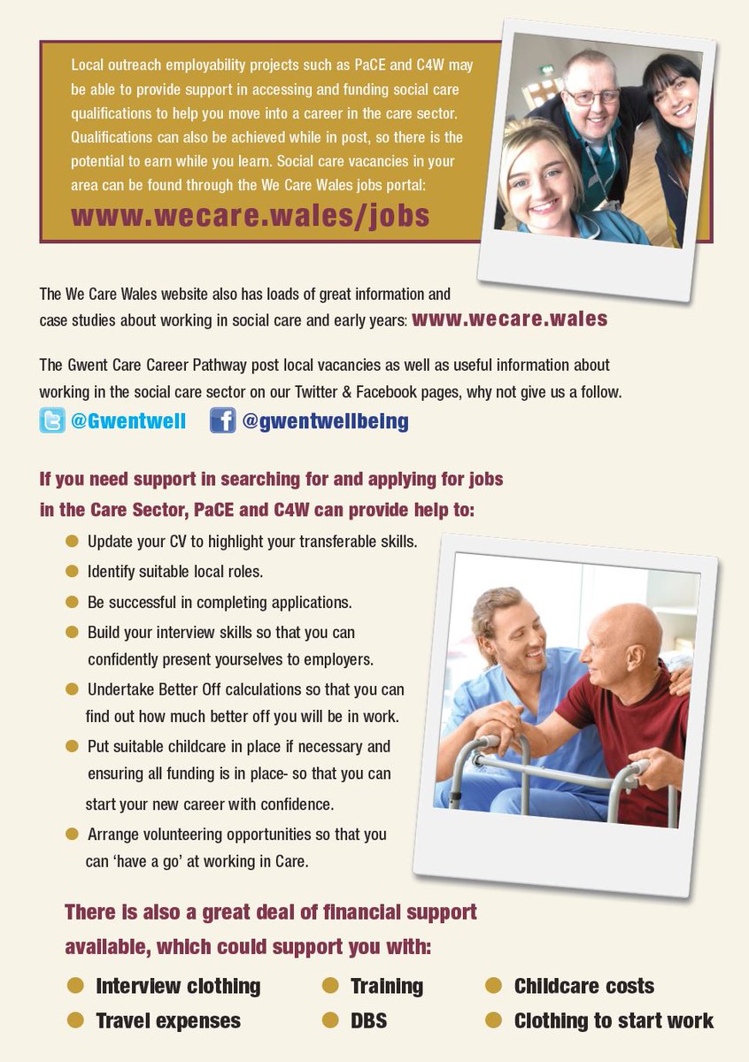 AndrewMos_DWP's tweet photo. #FocusOnCare
More great work from our #CommunitiesForWork and #PaCE teams in #Torfaen working in partnership with @GwentWell #ThankYou
#JobsCommunityProgression https://t.co/NkTchgRFbQ