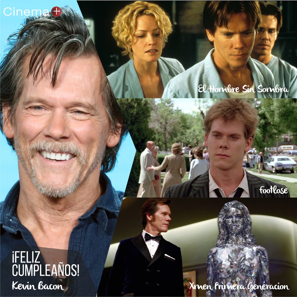 #FelizCumpleaños Kevin Bacon