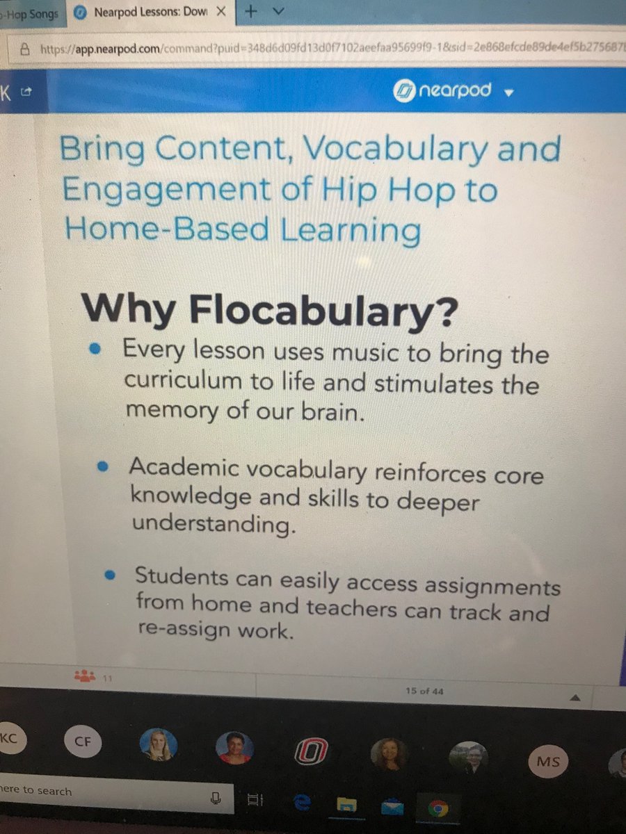 MrsWoodworth1's tweet photo. A great training today with @LRaszler with Flocabulary!  Thanks for a great training and a new tool for my tool bag in teaching!! #bmsbearpride https://t.co/C8oxlWIAF2