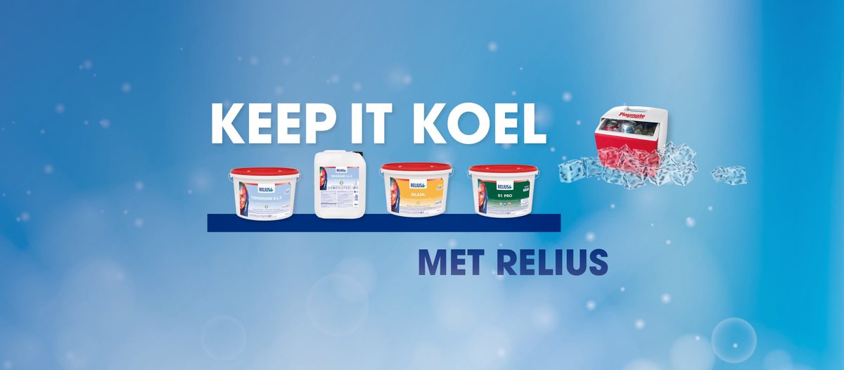 Deverfmenger1's tweet photo. Ook in de zomer heeft Relius de beste producten voor de professional of DHZ er. Zowel voor binnen als voor buiten. Op zoek naar de beste muurverf? Kies voor Relius https://t.co/tgarjG0UFM https://t.co/XZseCRVROQ