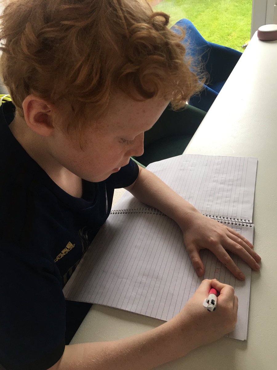 SarahRobertsHa7's tweet photo. Daniel creating an Acrostic poem using his name @blackledge_s @St_Wilfrids_CE https://t.co/OURwjn6Mz7