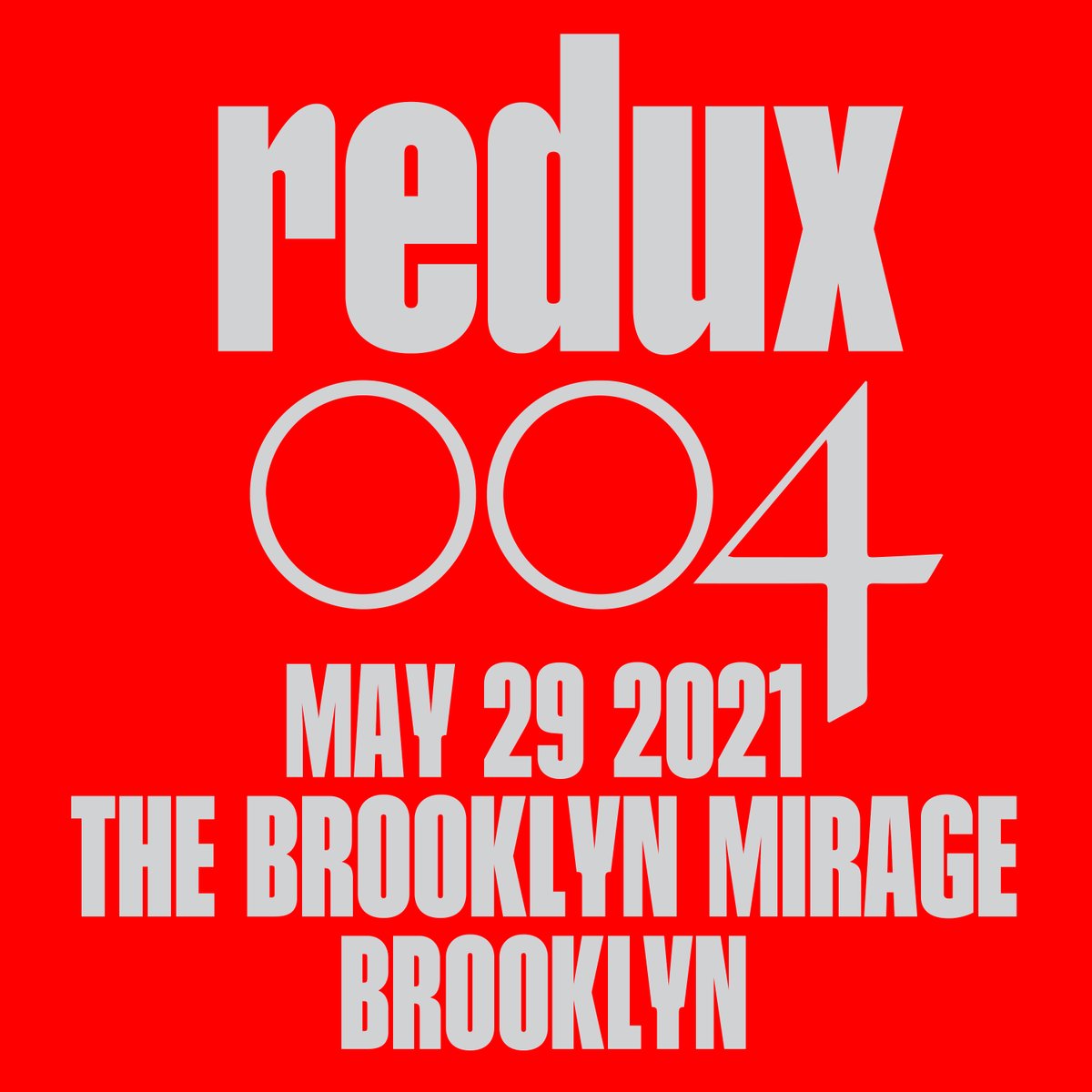 kaskade's tweet photo. #REDUX has been postponed for Brooklyn until 05.29.2021 at The Brooklyn Mirage.
💥If you have a ticket, you need to do NOTHING, you’re good to go for the new date💥
If you are unable to make the new date
Please visit https://t.co/CTeBIPmkOA within 30 days for a full refund. https://t.co/vyCiAIr15w