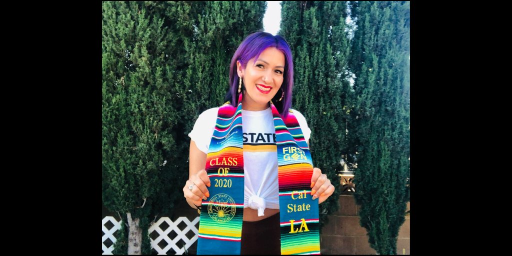 EdExcelencia's tweet photo. Congratulations Janet! @EdExcelencia is proud to partner with #EAction #P4LSS affiliate @CalStateLA to accelerate #LatinoStudentSuccess in #HigherEd #LatinoGrads2020 #AcademicTwitter See their Institution Fast Facts here https://t.co/65qE3heXis https://t.co/QOjOpvZAXi