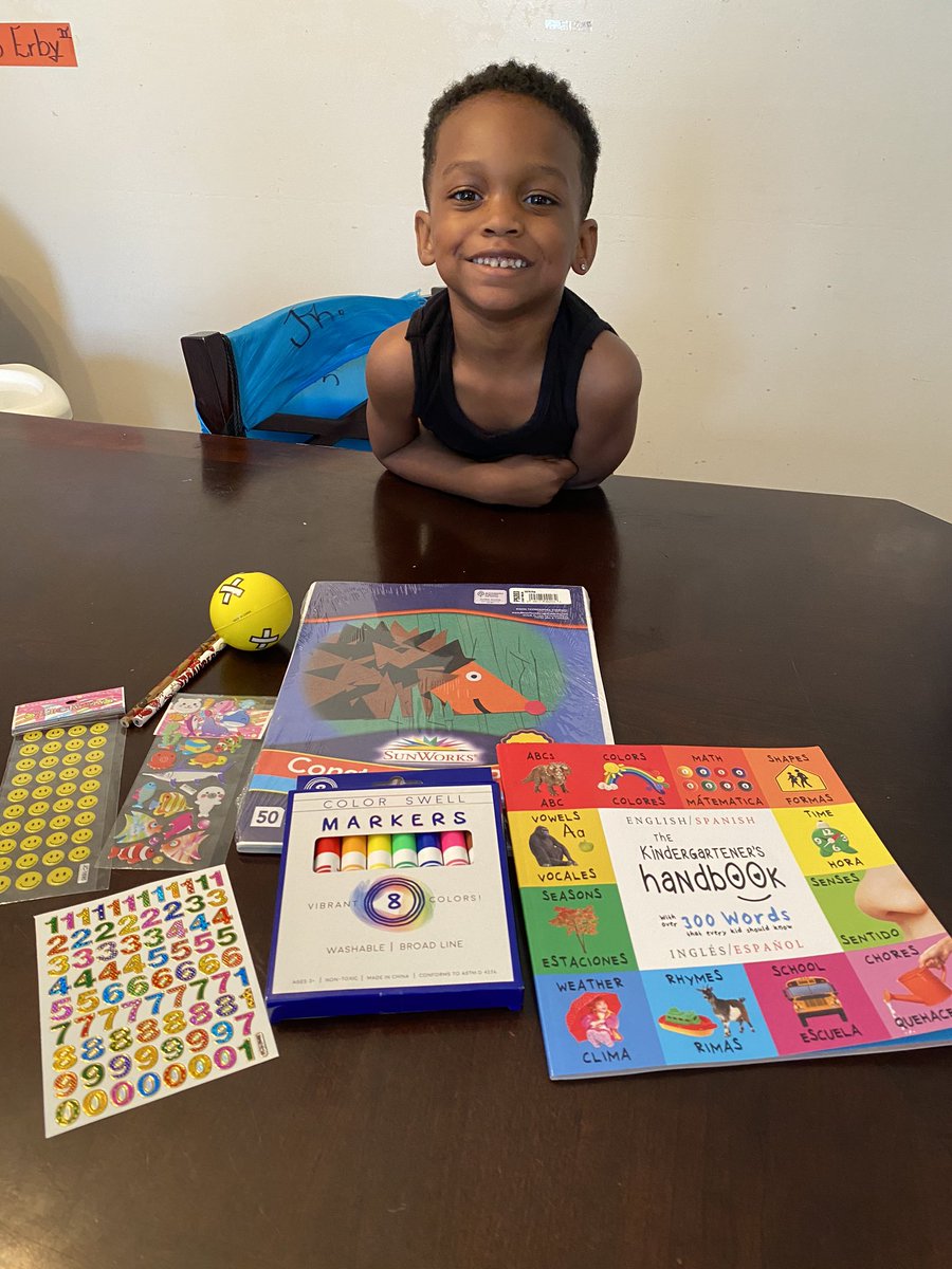 TishaErby's tweet image. Eli got his SummerCamp@Home kits! #SummerLearning #WeAreRPS #NationalSummerLearningWeek #preschool #kindergartenready thank you @RPS_Schools