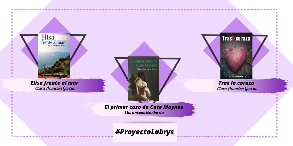 proyectolabrys's tweet photo. Las novelas de Clara Asunción García (@clarasungarcia) han conquistado a @crispurrusalda 📘

#ProyectoLabrys https://t.co/e1W7vCjcYd