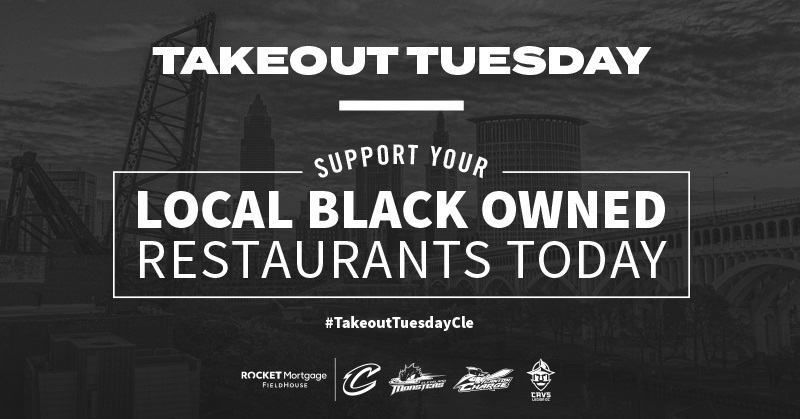 RocketArena's tweet photo. Today is #BlackOutDay2020
Tweet #TakeOutTuesdayCLE + ๐ธ of a meal to show our neighborhoods support!
Suggestions: https://t.co/V6hxCHVeuV https://t.co/tfpyafa9Fd