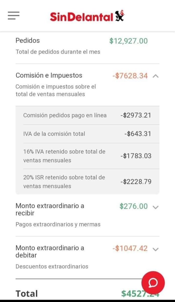 Estás son putadas, sin duda vivimos en un país de mierda, denle la propina en efectivo a los que reparten.