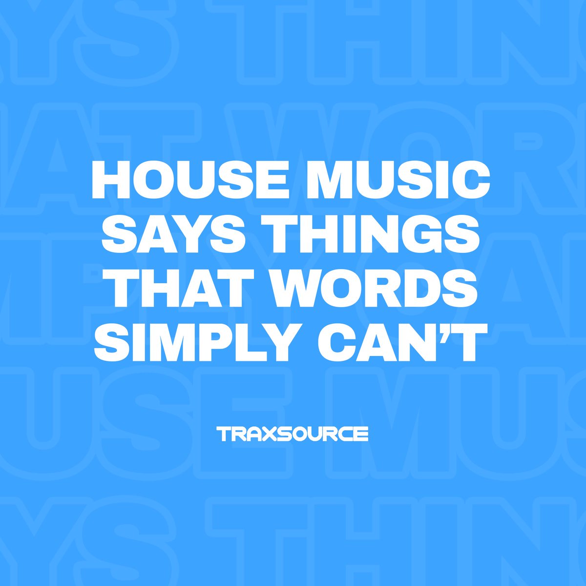 traxsource's tweet photo. Like if you agree, share if you love House Music too ❤️ https://t.co/gZPSxee9TA