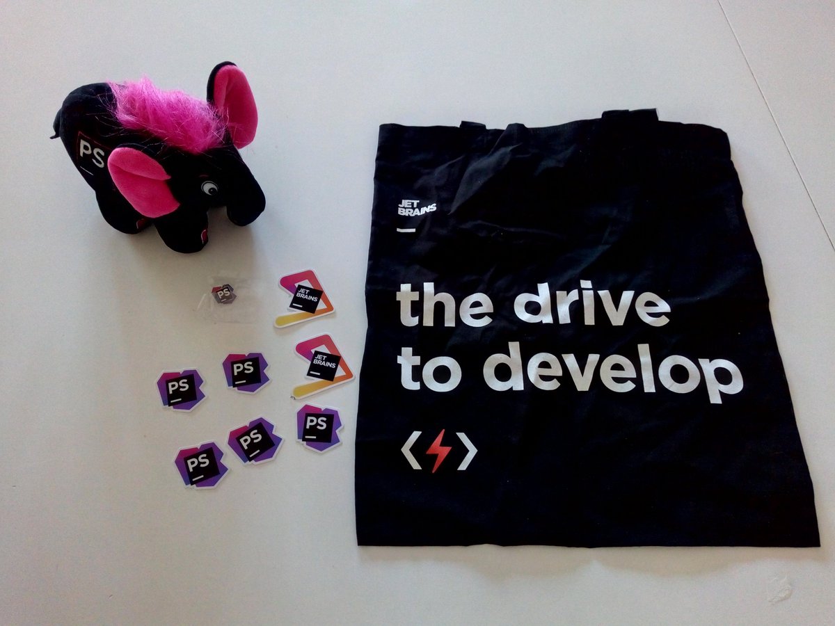 Life_And_Dev's tweet photo. Received my #phpstorm swag today, very cool ✨

Already had to fight for the 🐘with my kids 🐣

Thanks @phpstorm @jetbrains and thanks for bringing back the joy developing with #php 💪 https://t.co/ZL6ienFQym