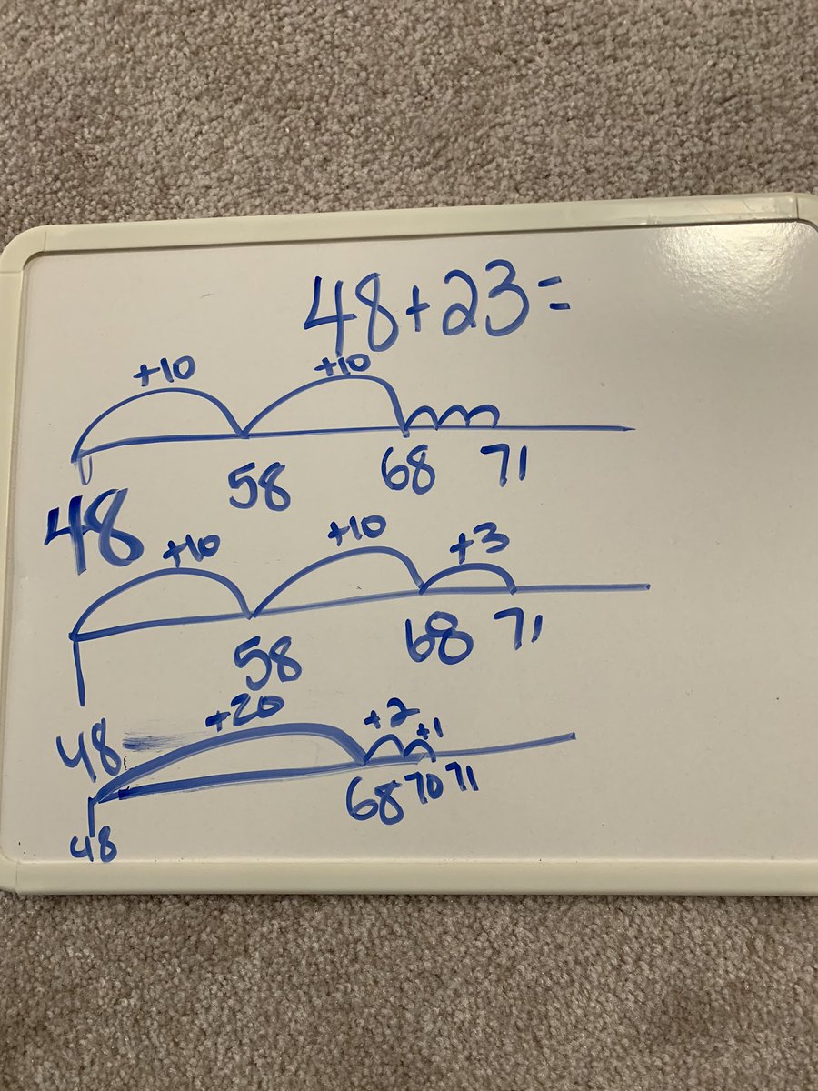 Jodie_Math's tweet photo. Today’s adventures at the summer learning program included number line addition, and welcoming new reading buddies and number crunches to the grade 3 team! @JeannieArmstr20 #OCSBSLP https://t.co/YURgN2cFJJ