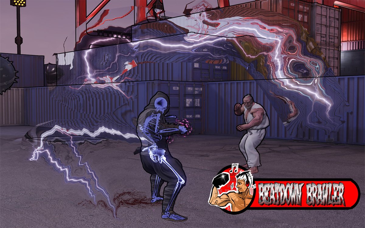 BeatdownBrawler's tweet photo. Storms are brewing on the docks. Beware of lightning in today's v1.0.6 update for #Beatdown Brawler, currently 33% off on Steam.
https://t.co/486yS3aBBy
#IndieGame #PCGaming #FightingGame https://t.co/gyabu91AWN