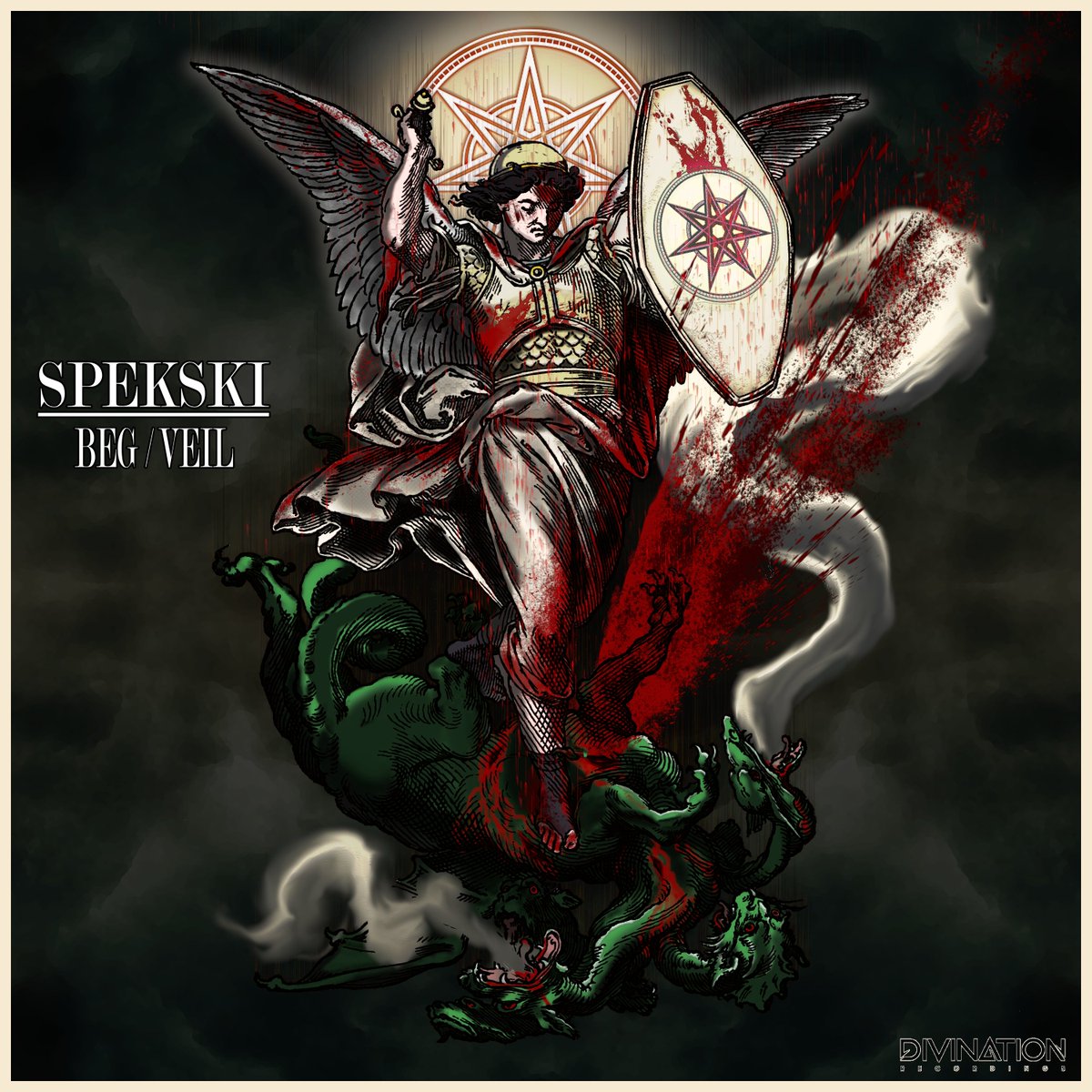 DivinationDNB's tweet photo. In these dark times, music is your salvation and @SpekskiMusic 's monster EP is the perfect soundtrack to the apocalypse.  Out now on Divination Recordings, this monster EP fuses classical orchestrations with hard-hitting neuro.

Buy/Stream:  https://t.co/bhfVpSYw65 https://t.co/7GVtie65uF
