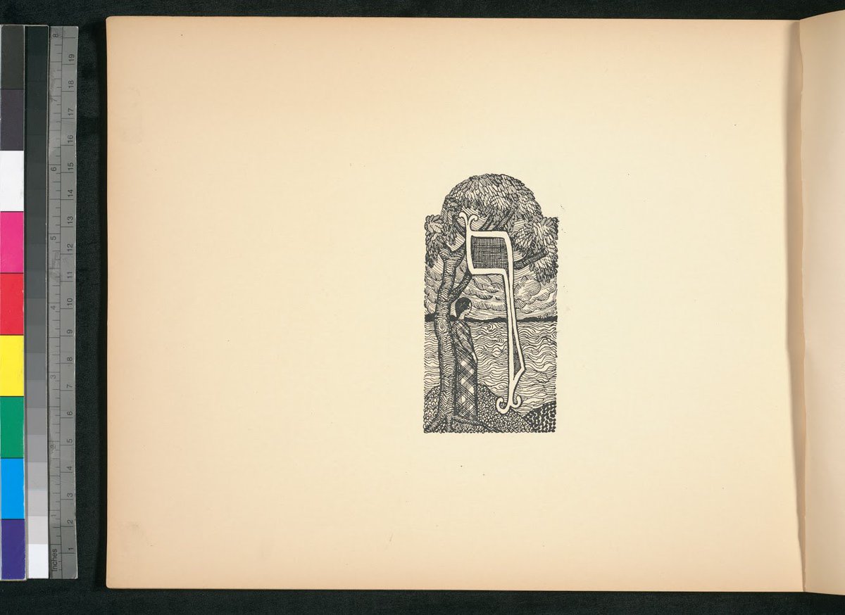 akadevo's tweet photo. Always a bright day when I stumble on crafty inspiration at work. How amazing would these be as embroideries?! From Kinstlerisher alef-beys (Vilne, 1920). Available online soon @yivoinstitute https://t.co/35NJpOg0E8
