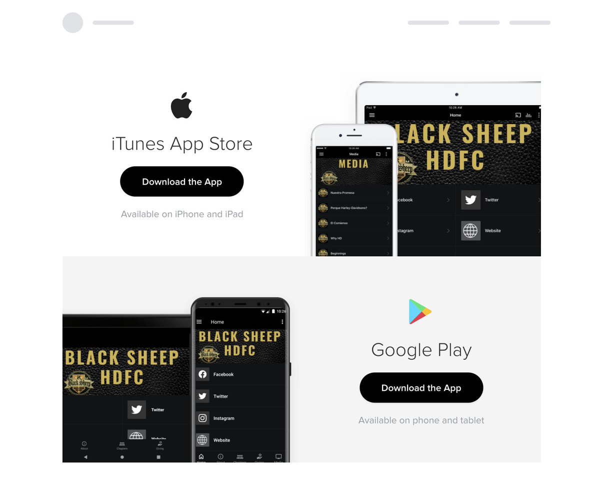 BlackSheepHDFCI's tweet photo. We are pleased to announce that our mobile app in now available on the iTunes and Google Play store! Look it up under BSHDFC. Thank you for everyone's support! https://t.co/0TcGoAUhBQ