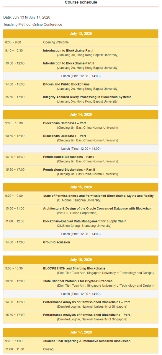 seemohan's tweet photo. #VLDB #SummerSchool on #Blockchain #Database 13-17 July 2020 My 1st keynote as #ExIBMer🥰See screenshots here & details @ https://t.co/qKEE67JwQX Visit https://t.co/9neXN0nfzU for my extensive blockchain collateral @Tsinghua_Uni @IBMResearch @TNeGA_Official #RetiredIBMFellow https://t.co/CNghsK5qRr