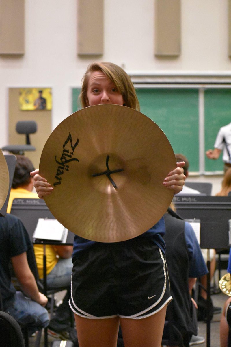 Happy Meet the Member Monday, Elise Halcomb! Elise is serving as Uniform Manager for the Marching Mocs this year! Elise is also a twirler in the Marching Mocs, plays cymbals in the UTC Pep Band, and she is an Anthropology Major! See you soon, Elise!
