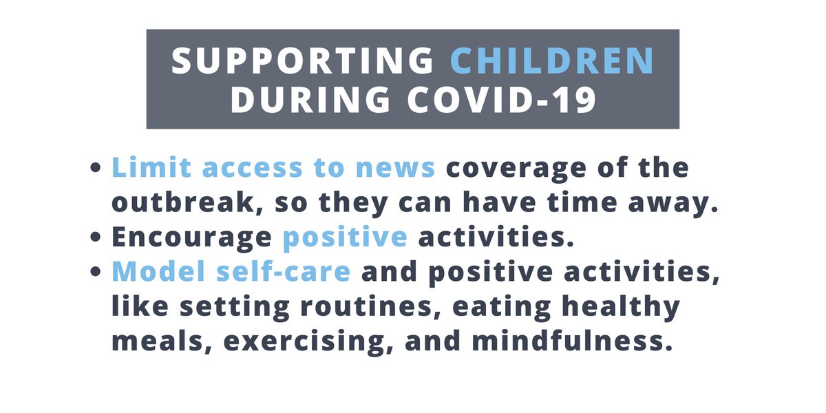 StayPositiveAR's tweet photo. Children may be feeling scared, confused, or anxious about COVID-19. Here are a few tips for parents and caregivers about talking with and supporting children during COVID-19.

If you or a loved one needs to talk to someone, call our toll-free Crisis Support Line at 833-993-2382. https://t.co/lDFUjcir4E