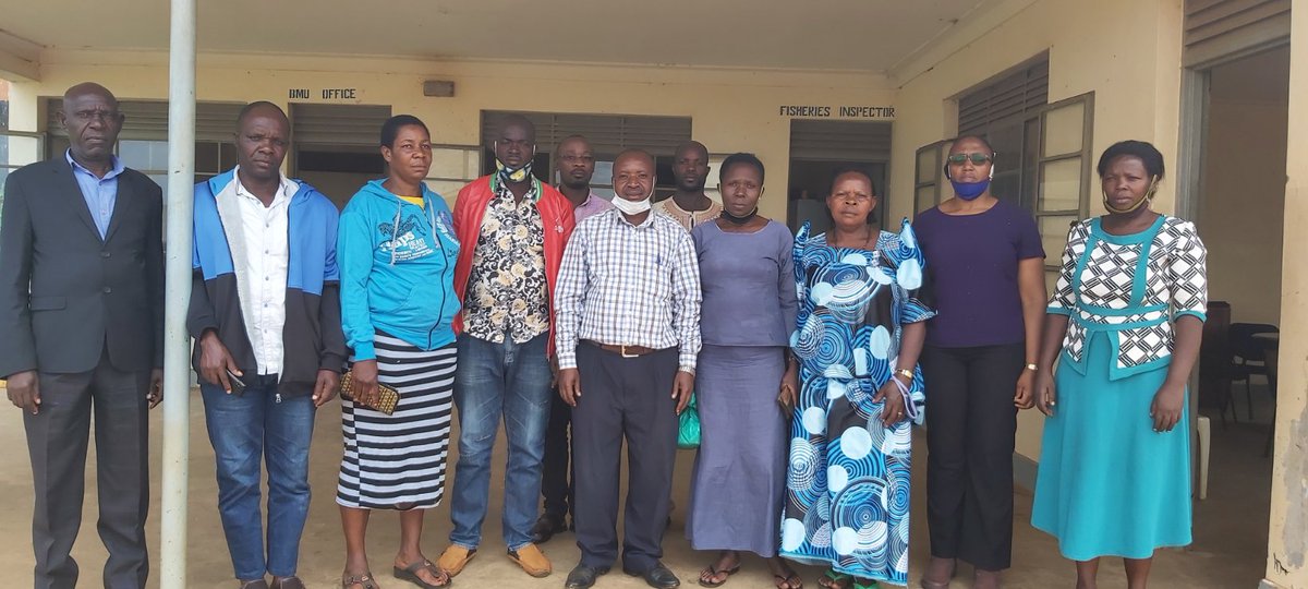 MakCoNAS's tweet photo. #NutriFish #CultiAF Communication team visiting the Kikondo & Kiyindi landing sites and held discussions with leaders at the sites on how best improve information flow and sharing @nafirri @NutrealLimited @IDRC_ESARO @Jefitre1 https://t.co/Bj2TYalewX