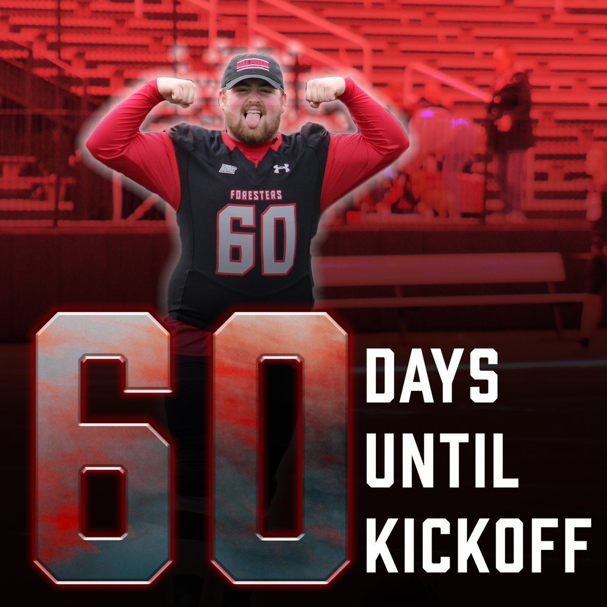 LFC_FOOTBALL's tweet photo. Just 60 days left with JR Offensive Lineman and Small School Long snapper of the year Tucker Gill! #ForesterFamily #ForestFreaks #RockStandard #GoForesters #MeatMob https://t.co/oSKRbTPMNX