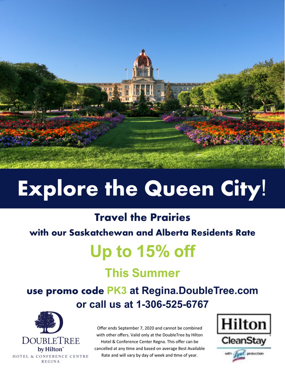 DoubleTree by Hilton Regina tweet media
