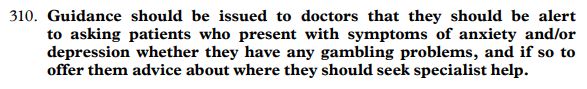 Lords Gambling Industry Committee tweet media