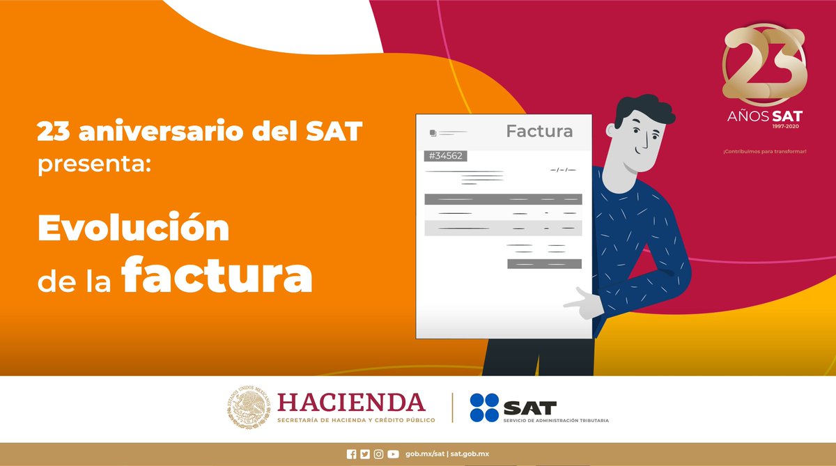 SATMX's tweet image. ¿Sabías que México es referente en la implementación y uso de la factura electrónica?

Abrimos hilo:

(1/5)