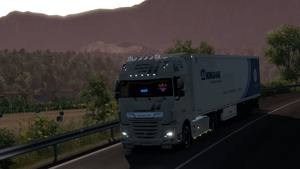HDLight_CZ's tweet image. The new #DAFUnityEdition in #ETS2 is great! 

@SCSsoftware @DAFTrucksNV