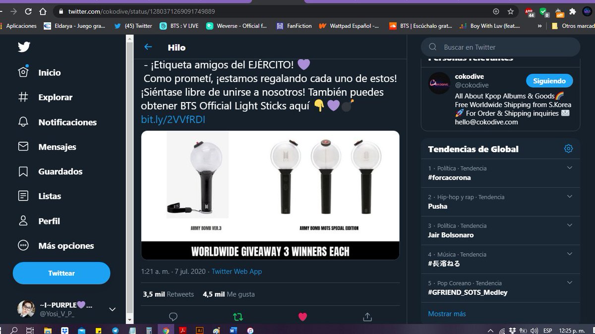Yosi_V_P_'s tweet photo. @cokodive Thank you very much for the opportunity! 💜
Please! 😭🙏🙏🙏

@7lourderthanUGH @yaiikookie9794 @AlexandraCotal @HobiHoseokie @hobipiola @Vhopehoseokx  @Young_foreverV @vilchez5to @patyJMBTS https://t.co/NEuroL43ut