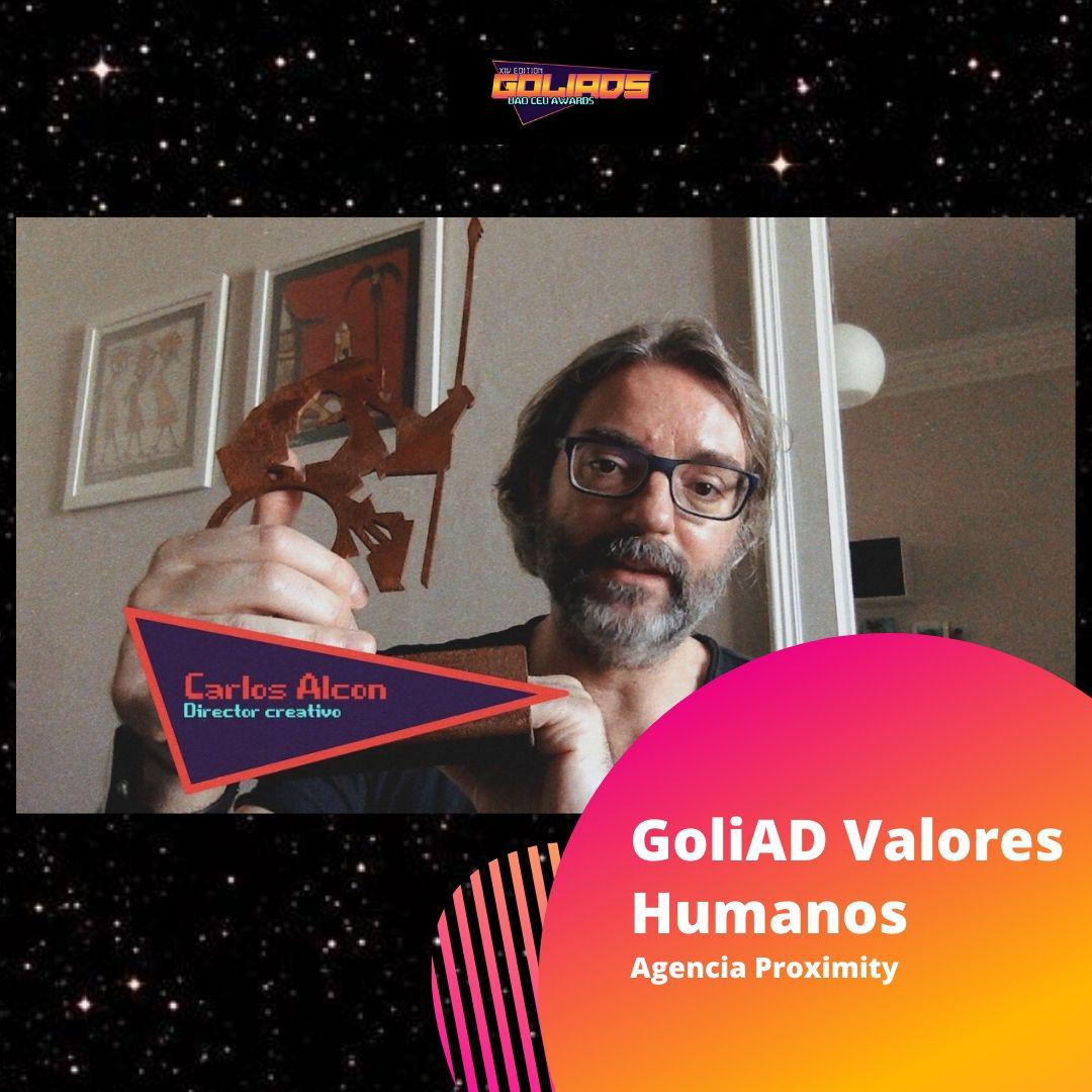 GoliADs's tweet photo. El GoliAD a la Mejor Campaña de Valores Humanos lo ganó la Agencia Proximity @proximitybcn con su spot “La muñeca que eligió conducir”, por tratar de romper con los estereotipos. ¡Enhorabuena por abrir debate en la sociedad y por sus millones de interacciones!✨ #LetsGoliADs https://t.co/ZQrgpmuC4F