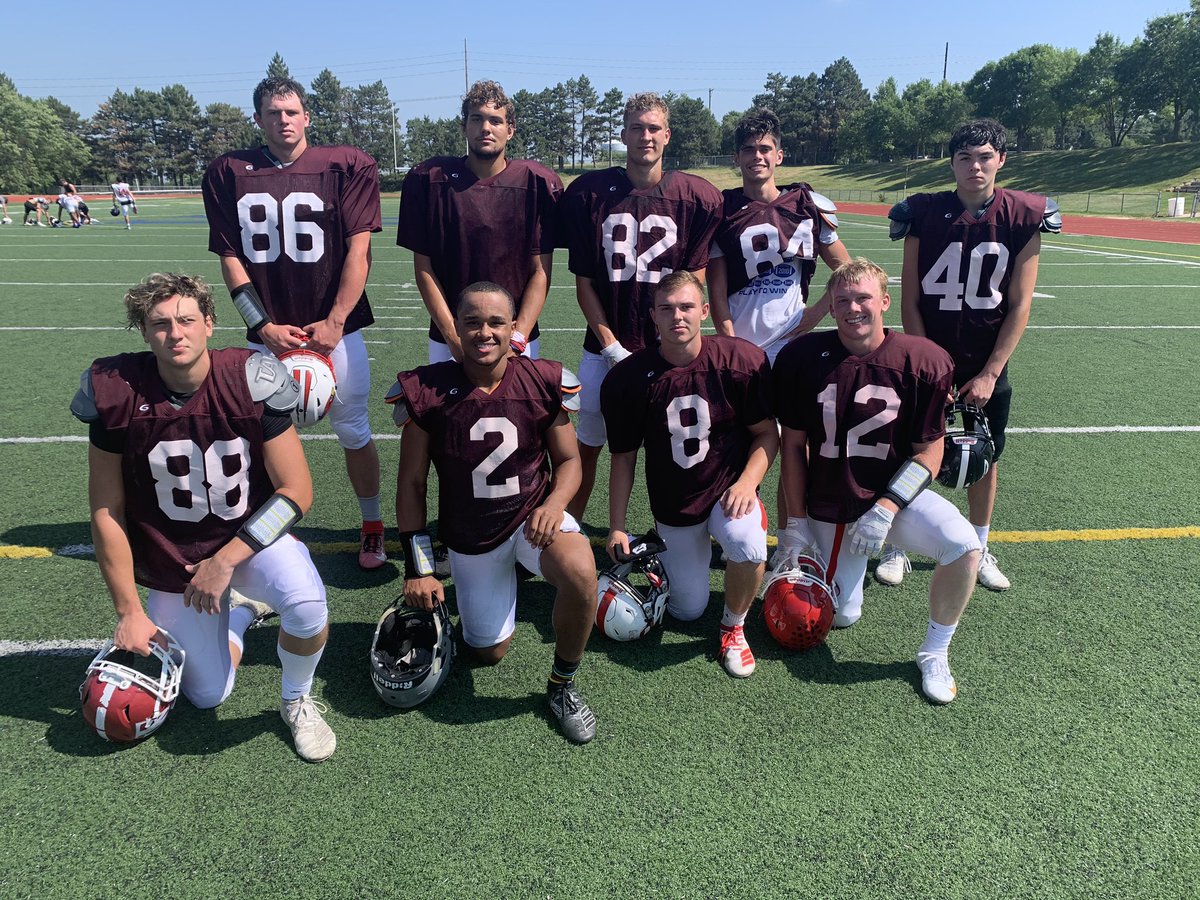 Coach_Soukup's tweet photo. Practice #3 this morning...and the featured group is the WR’s and TE’s.
Honor to work with this great group of athletes! #Speed #TDMakers #NorthSquad #MoreThanAGame #NSB62
@NEShrineBowl https://t.co/0kyiMJXOP0