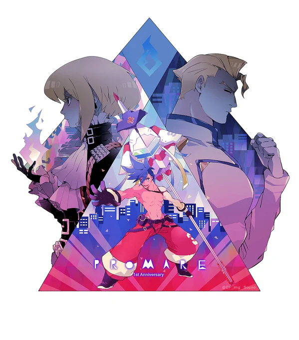 TRIGGER*log #プロメア #PROMARE #BNA #楽描き #Log https://t.co/ch7QaZmEC8 