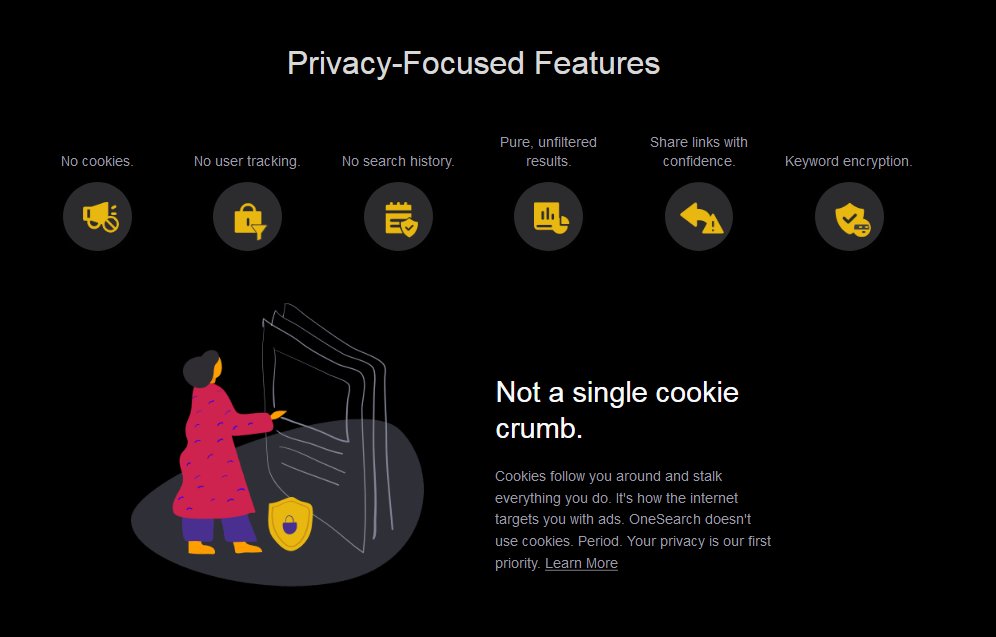 oniontweaks's tweet image. "Verizon is launching a #privacy-focused #SearchEngine: #OneSearch promises to never track, store or share your search data with third-party advertisers"

onesearch.com can be accessed over a desktop or smartphone browser

pcmag.com/news/verizons-… .