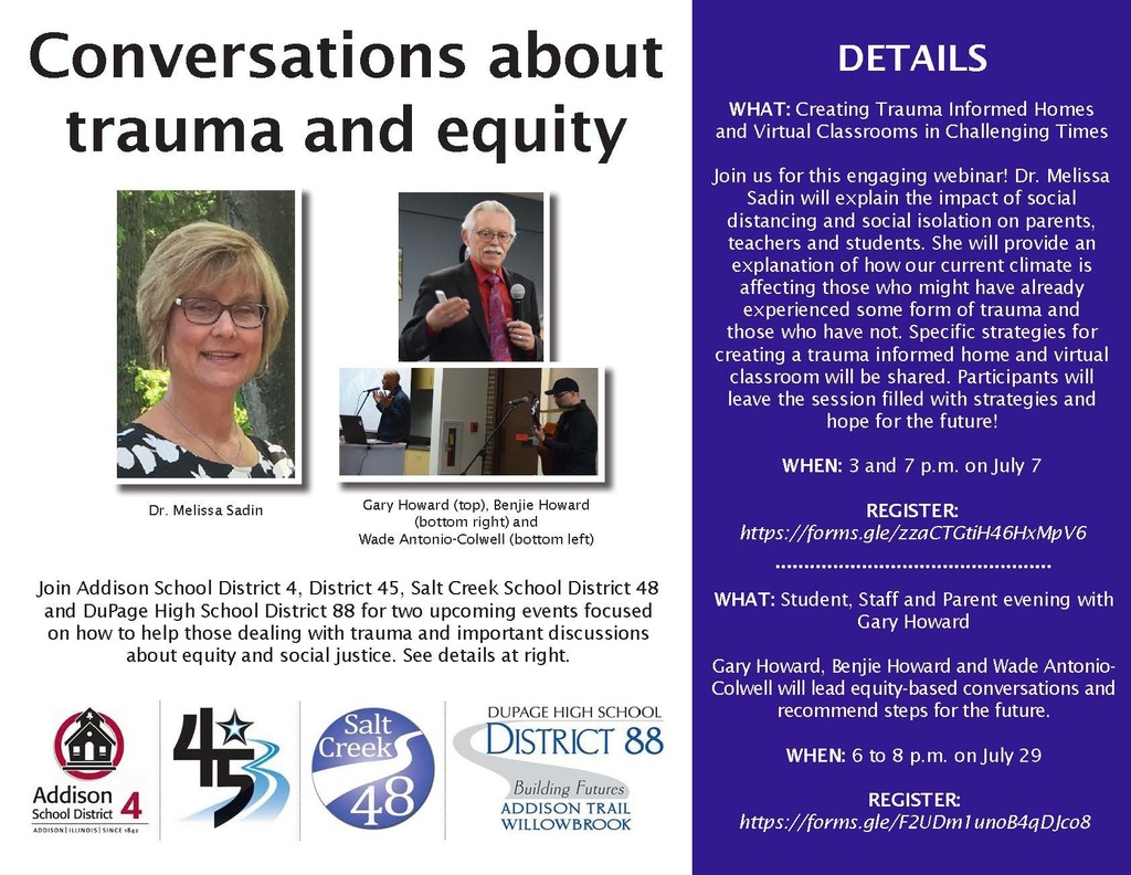 It's not too late to join us today to hear Dr. Melissa Sadin's insight to help those dealing with trauma. Spanish interpretation will be provided! Please register using this link: forms.gle/zzaCTGtiH46HxM…