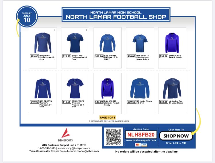 N_Lamar_Ftball's tweet photo. 3 Days Left to Order 

https://t.co/Z65eU1qw4i https://t.co/WA2RkMiHh9