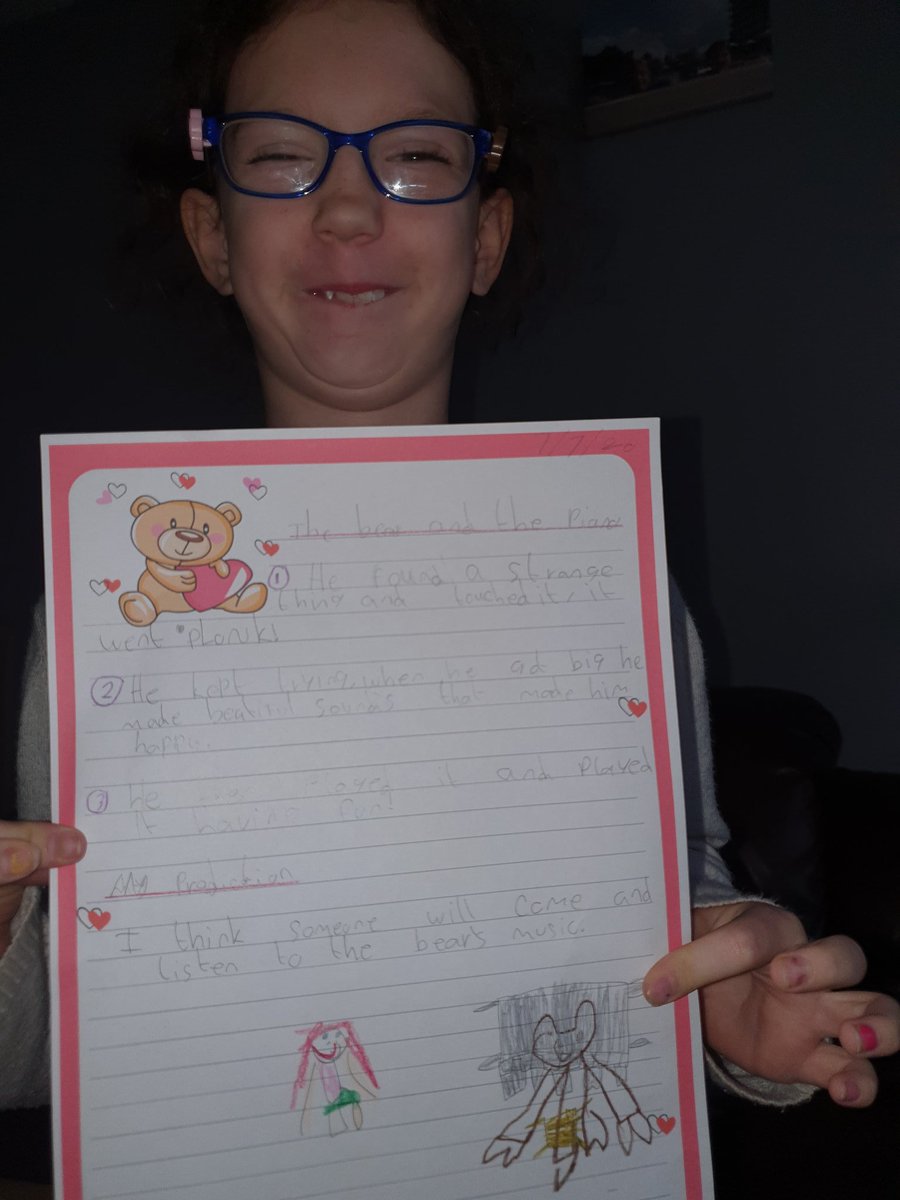 MissBonnie29's tweet photo. @StAnthony1_2T 
Caitlyns work today she wanted to do silly faces to make you laugh 🙂 https://t.co/wVD7kyqbJL
