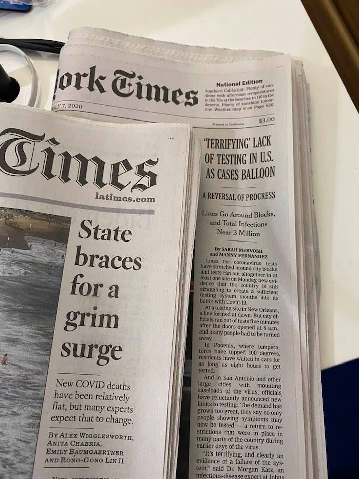 RoadWordplay's tweet photo. Here in California, here we go with another surge.

#LosAngeles #MiamiDade #NewYorkCity #WordsMatter https://t.co/b1WuXfiAeD