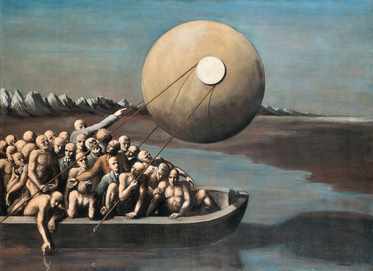 jjmunozrengel's tweet photo. No todo el mundo sabe que el padre de Michael Ende fue el pintor surrealista alemán Edgar Ende, cuya obra tuvo una tremenda influencia en sus novelas y relatos. https://t.co/4ildqxzqQu