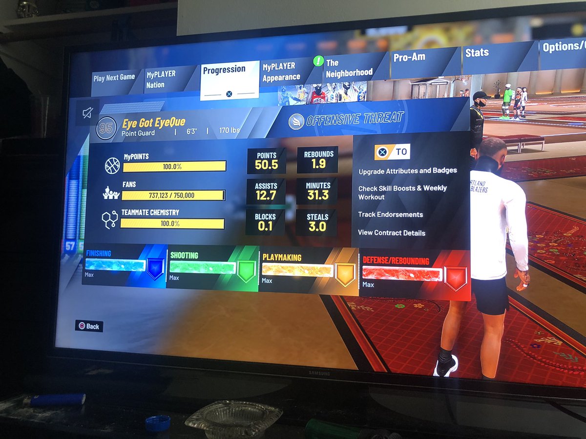 JustPeekEm's tweet photo. @2kscampolice Anybody Trynna Trade For A Playmaking sharpshooting offensive threat? https://t.co/aXat3ighDV