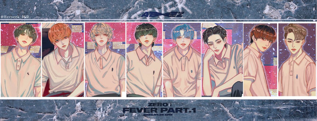 「1?? ????. 
<?????>

#ATEEZ #에이티즈 @ATEEZo」|Berserk_阿淦のイラスト