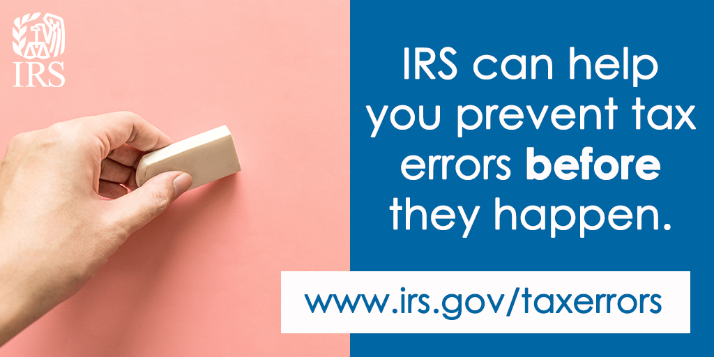 Avoid common tax errors: If filing jointly, both spouses must sign and date the #IRS return. irs.gov/taxerrors