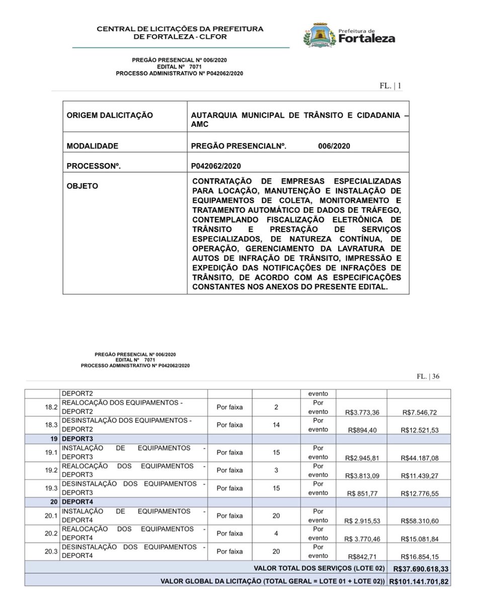juliermesenav's tweet photo. A Prefeitura de Fortaleza está disposta a gastar até R$ 101 milhões de reais com a contratação de empresa especializada para locação, manutenção e instalação de FOTOSSENSORES. O que você acha disso? Essa gestão representa seus interesses? #industriadamulta https://t.co/hT2TSvO7be