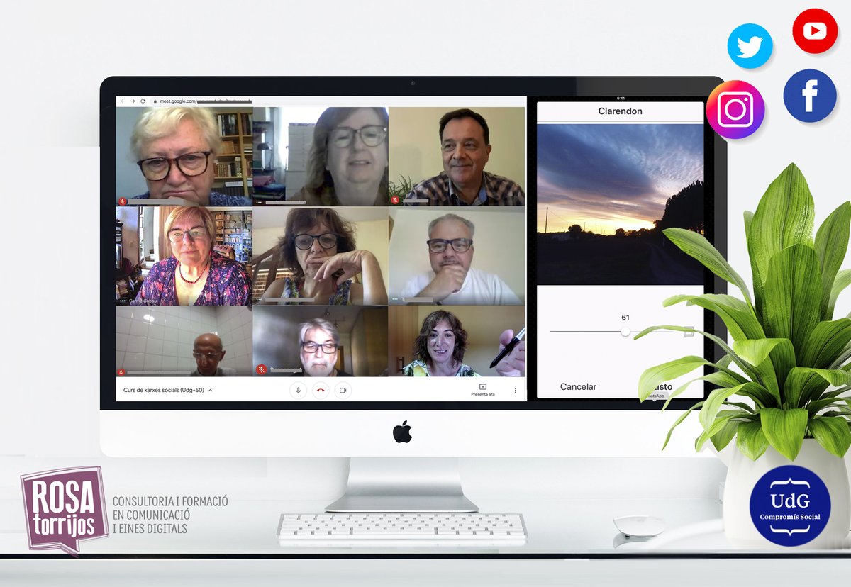 rosatorrijosm's tweet photo. 📲📲 CONNECTATS AL MÓN DIGITAL!
👩👨‍ Qui diu que la gent gran no té interès per les noves tecnologies?
El grup de programa universitari +50 de la @UdGCompromis és una bona mostra que la gent gran està connectada al món digital. 💻 https://t.co/bWips7ZhRr