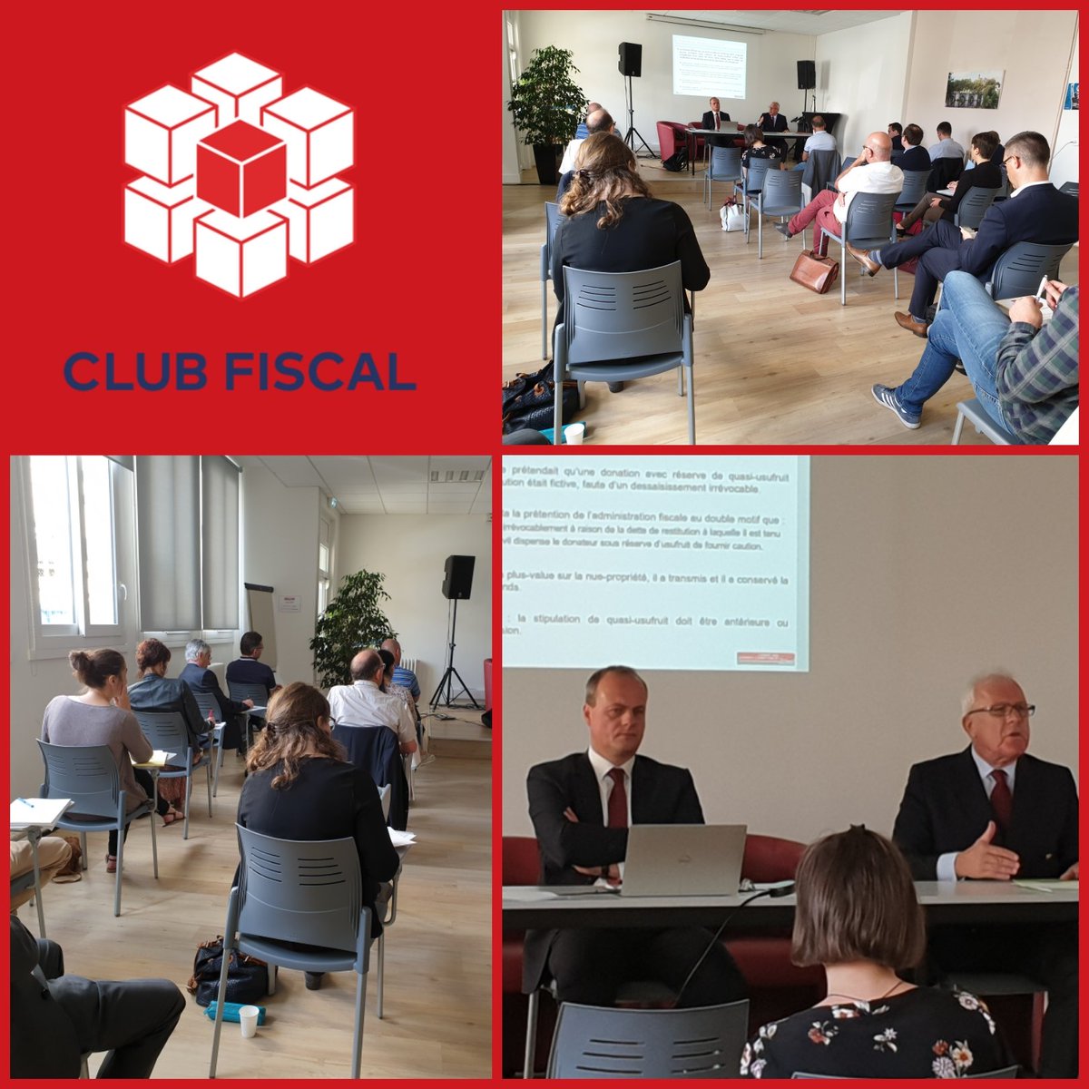 oeclimoges's tweet photo. 🎬 Top départ de la saison 2020 du #ClubFiscal avec 24 participants !
Au programme :
▪️"Actualités fiscales du démembrement" animé par M. HOVASSE et M. VAN STRIEN.
▪️ "Sécuriser le traitement fiscal des provisions" animé par M. COSSIN et Mme LOGEAIS POLIGONE
#proximité https://t.co/ScBUkUPAjI