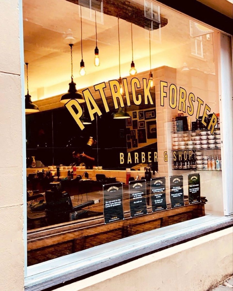 simonwalsh7's tweet photo. After waiting patiently for 128 days, it was good to finally be back in the chair @PFBarberAndShop Great to see everyone and great systems in place keeping everyone safe. Already booked back in #supportyourbarber https://t.co/MKatAwGJCL