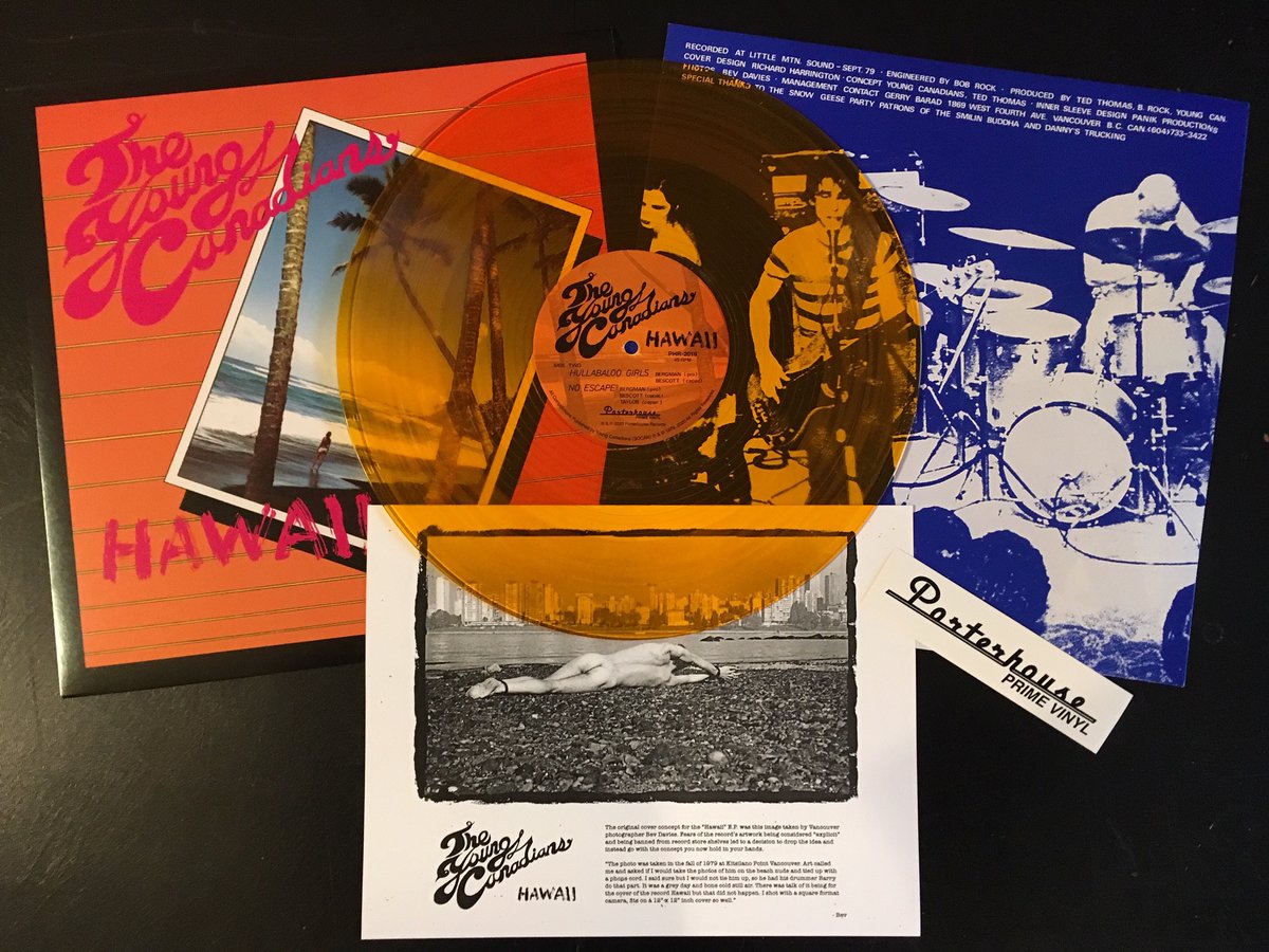 Porterhouse_Rec's tweet photo. A big thanks to @BigTakeoverMag for looking at our Young Canadians Hawaii 40th Anniversary Re-Ish!

Great to see @ArtBergmann's band getting the seminal love along with mentions of #IBraineater #PointedSticks #UJ3rk5 #Modernettes #Dishrags #WastedLives #ActiveDog #vancouverpunk https://t.co/0raEIeDhdn