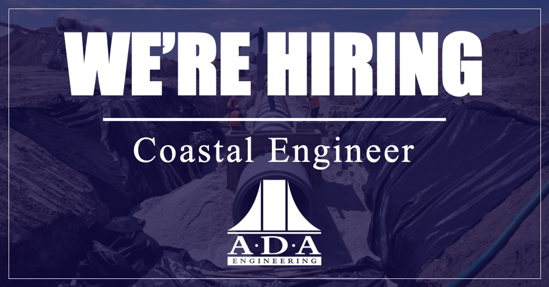 ada_engineering's tweet photo. We’re looking for a Coastal Engineer who will proactively contribute to the development of the firm’s Water Resources Business Sector. Do you want to join the team? Submit your resume and cover letter directly to our hiring manager today at: https://t.co/zBFQio9mcy https://t.co/YFkNa0pFeQ